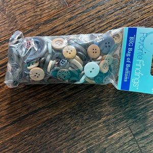 Big bag of buttons. Brand new